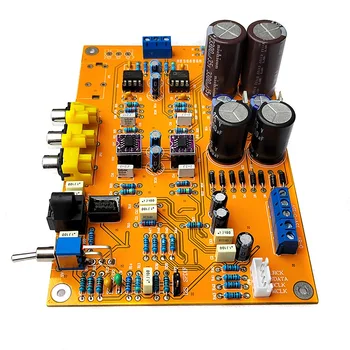 PCM1794+OP27+OPA2134 DAC dekódolás testület optikai, koaxiális bemenet/diszkrét ellenállás kondenzátor/Frekvencia: 5-30KHZ